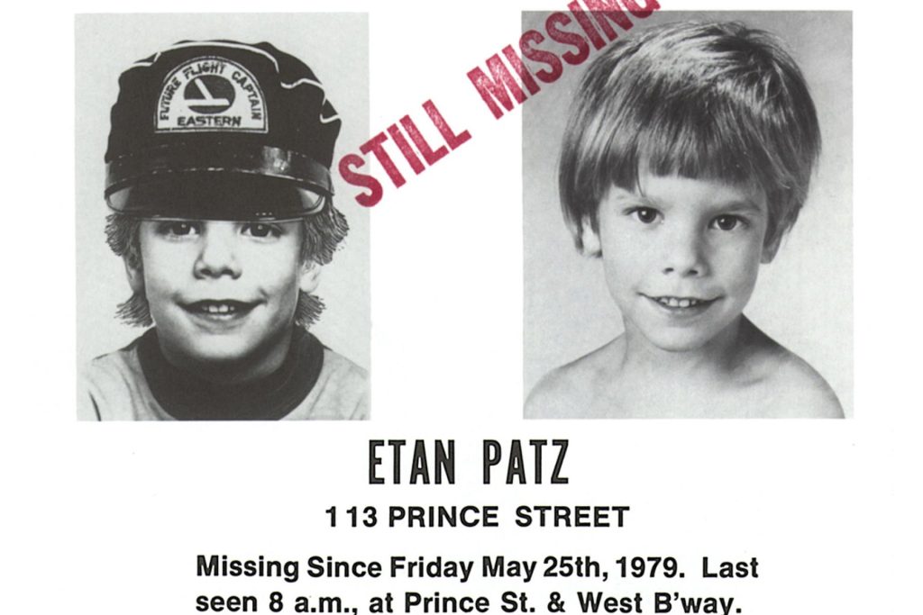 missing poster etan patz